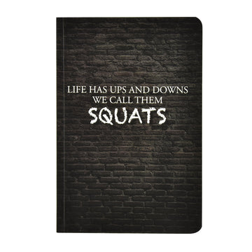 SquatsNotebook Journal Diary for 2025 I 100 Pages