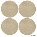 Tea Coaster MDF Round 3.9Inch 2MM 4Pcs Set TCMR01