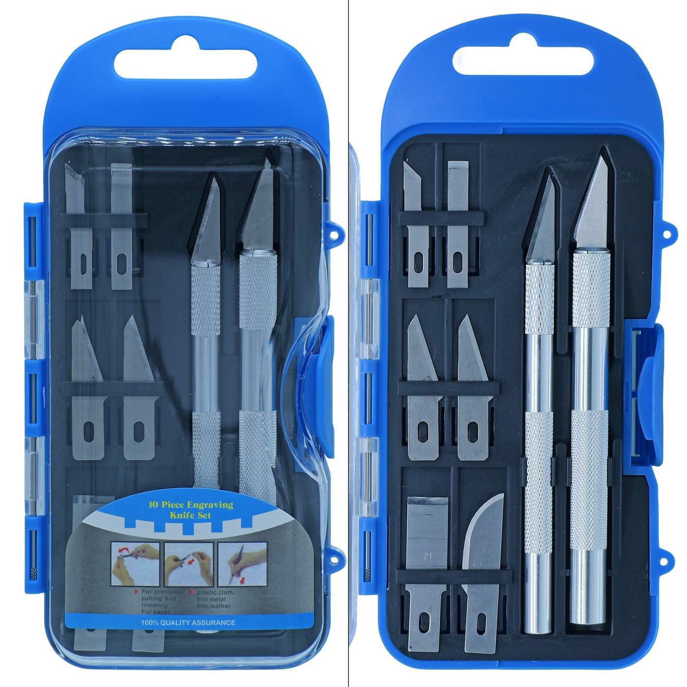 Hobby Knife Carving Set - 10 Piece