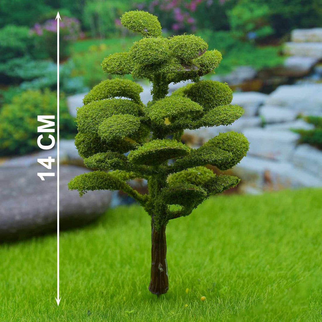 Artificial Miniature Green Tree 145mm