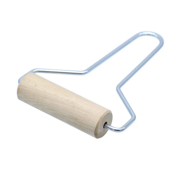 Wooden Roller Matel Handle l Pack of 1 roller l TN-047