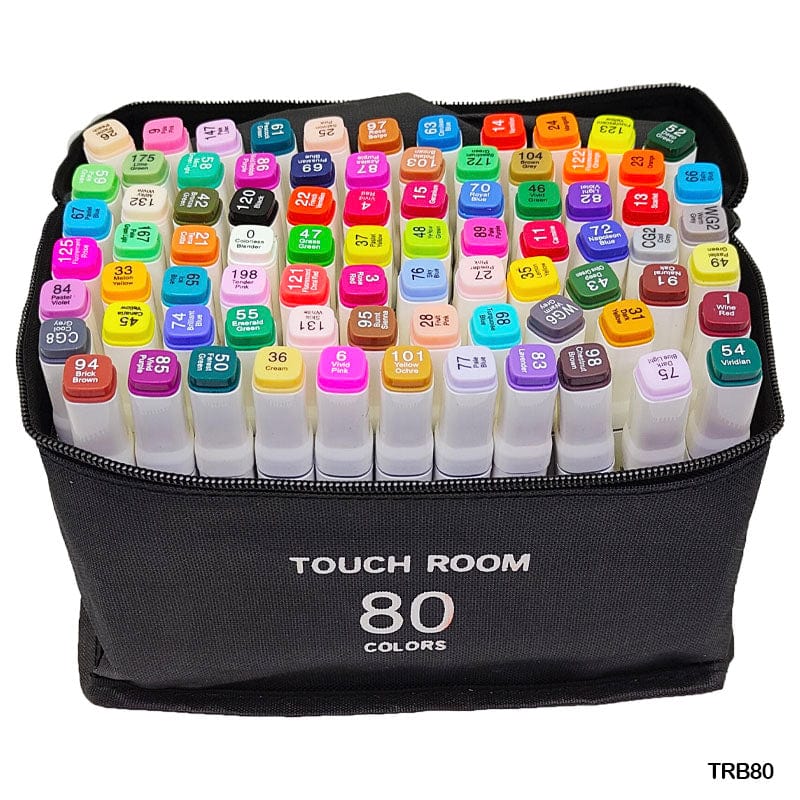 Touch Room Marker 80 Black Pouch (Trb80)