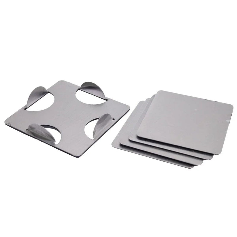 Tea Coaster Steel Square TT345