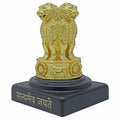 Desktop Metal Ashoka Stambh 8CM Gold view 2