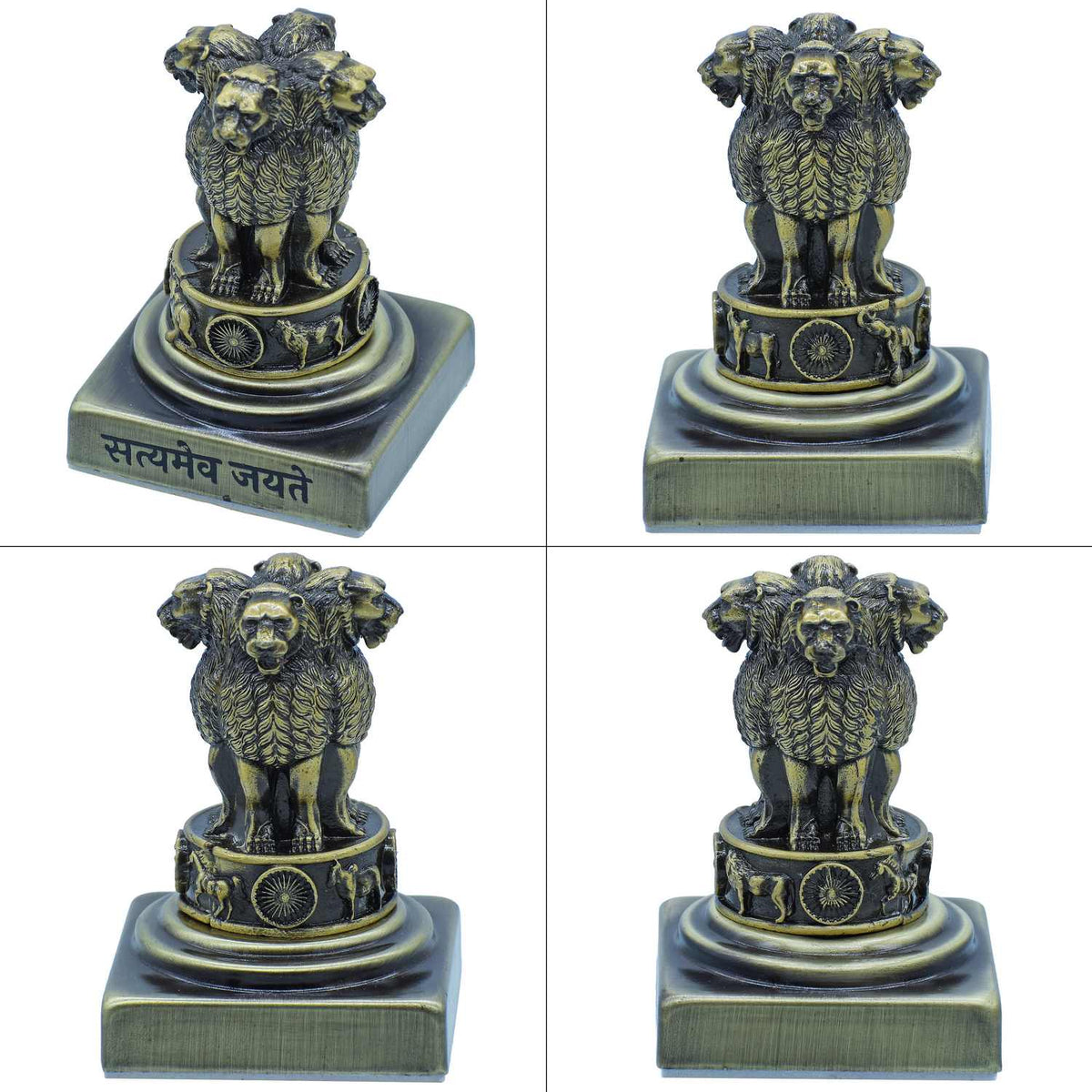 Desktop Metal Ashoka Stambh 8CM Mehndi view 3