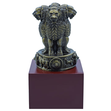 Desktop Metal Ashoka Stambh 13CM Mehndi