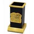 Table Top Pen Stand Gold Vande Mataram Logo Gold view 2