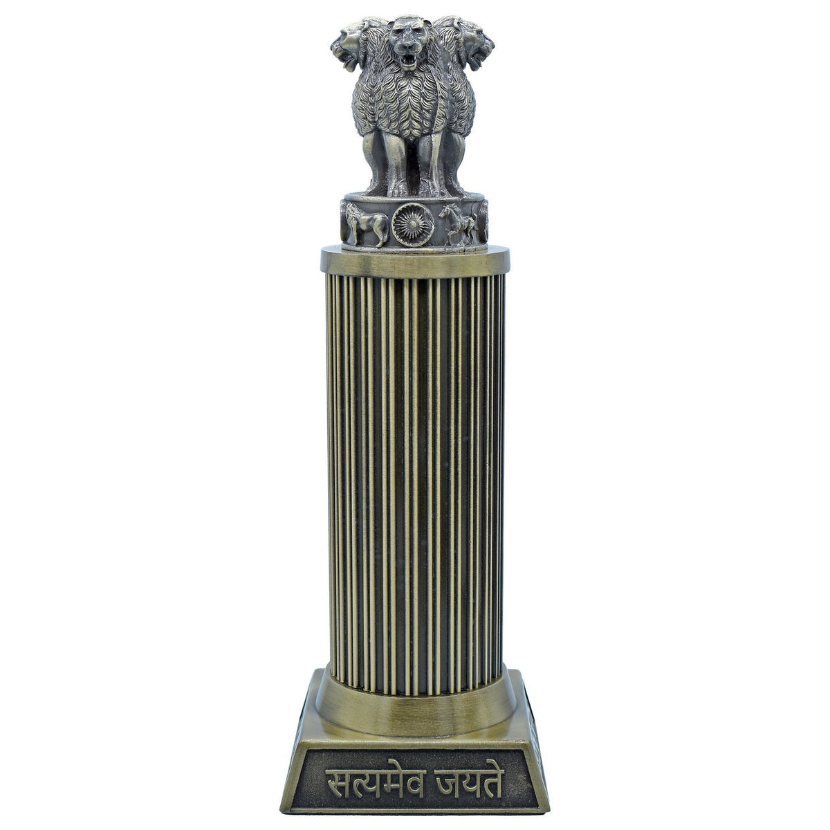 Desktop Metal Ashoka Pillar 21CM Mehndi