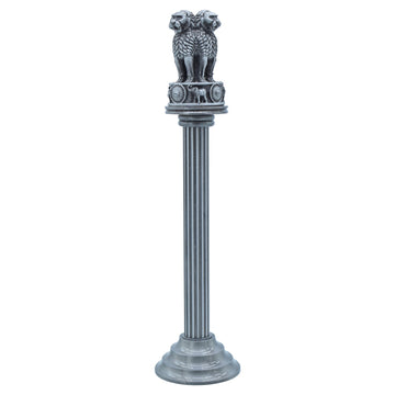 Table Top Ashoka Pillar Long 192MM Black