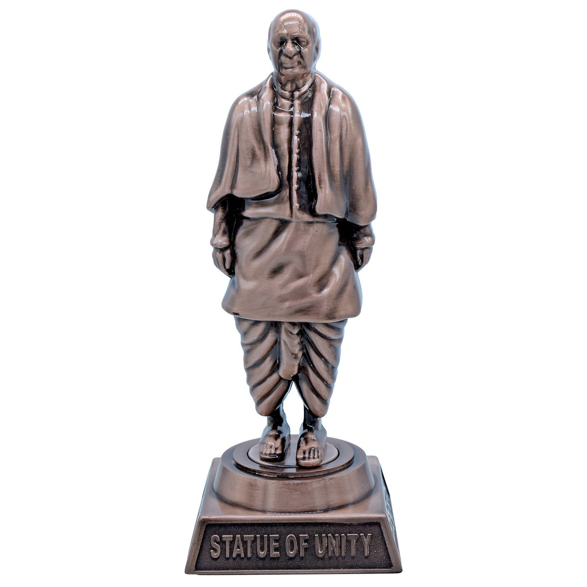 Table Top Statue Of Unity Copper