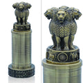Metal Ashoka Pillar 16CM Mehndi