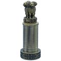 Metal Ashoka Pillar 16CM Mehndi view 3