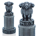 Metal Ashoka Pillar 14CM Black
