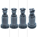 Metal Ashoka Pillar 14CM Black view 2