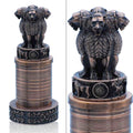 Metal Ashoka Pillar 14CM Copper