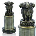 Metal Ashoka Pillar 14CM Mehndi