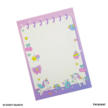 Planner Paper 18x25cm - 40 Sheets (Design 1)