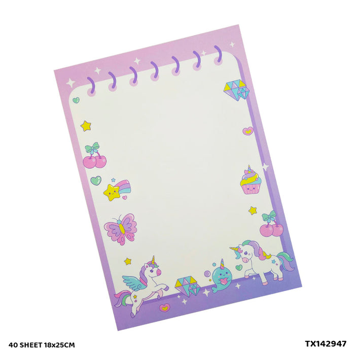 Planner Paper 18x25cm - 40 Sheets (Design 1)