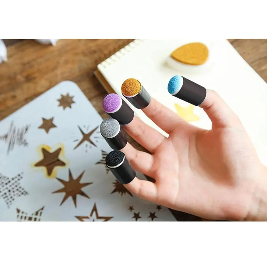 (Buy 1 Get 1 Free) Finger Sponge Brushes for Kids' Activities