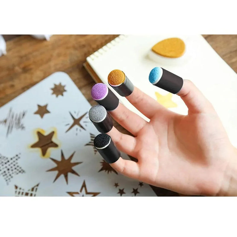 (Buy 1 Get 1 Free) Finger Sponge Brushes for Kids' Activities