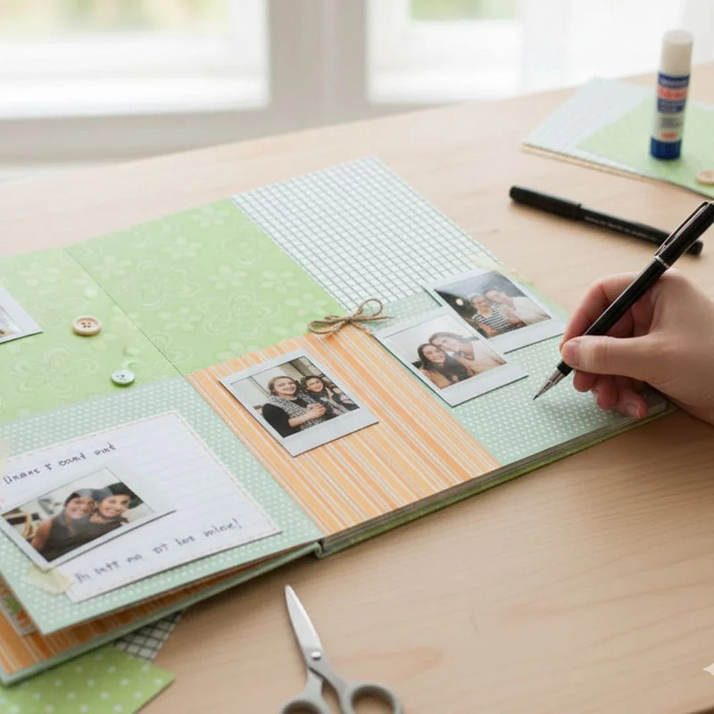 Scrapbooking paper packs ,printed greeting papers of Paper Jags A5 W&M -16D WMSA5X32