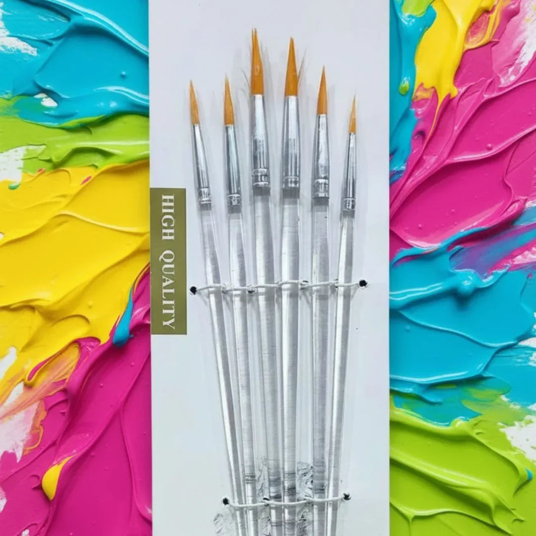 MG Traders 1 Brush 6Pc Paint Brush Round Tp (6Tpr)