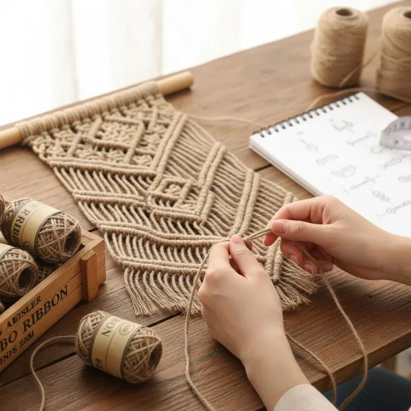 (Buy 1 Get 1 Free ) Jute Thread Plain 2mmx10metre - pack of 1 Roll