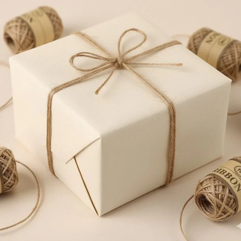 (Buy 1 Get 1 Free ) Jute Thread Plain 2mmx10metre - pack of 1 Roll