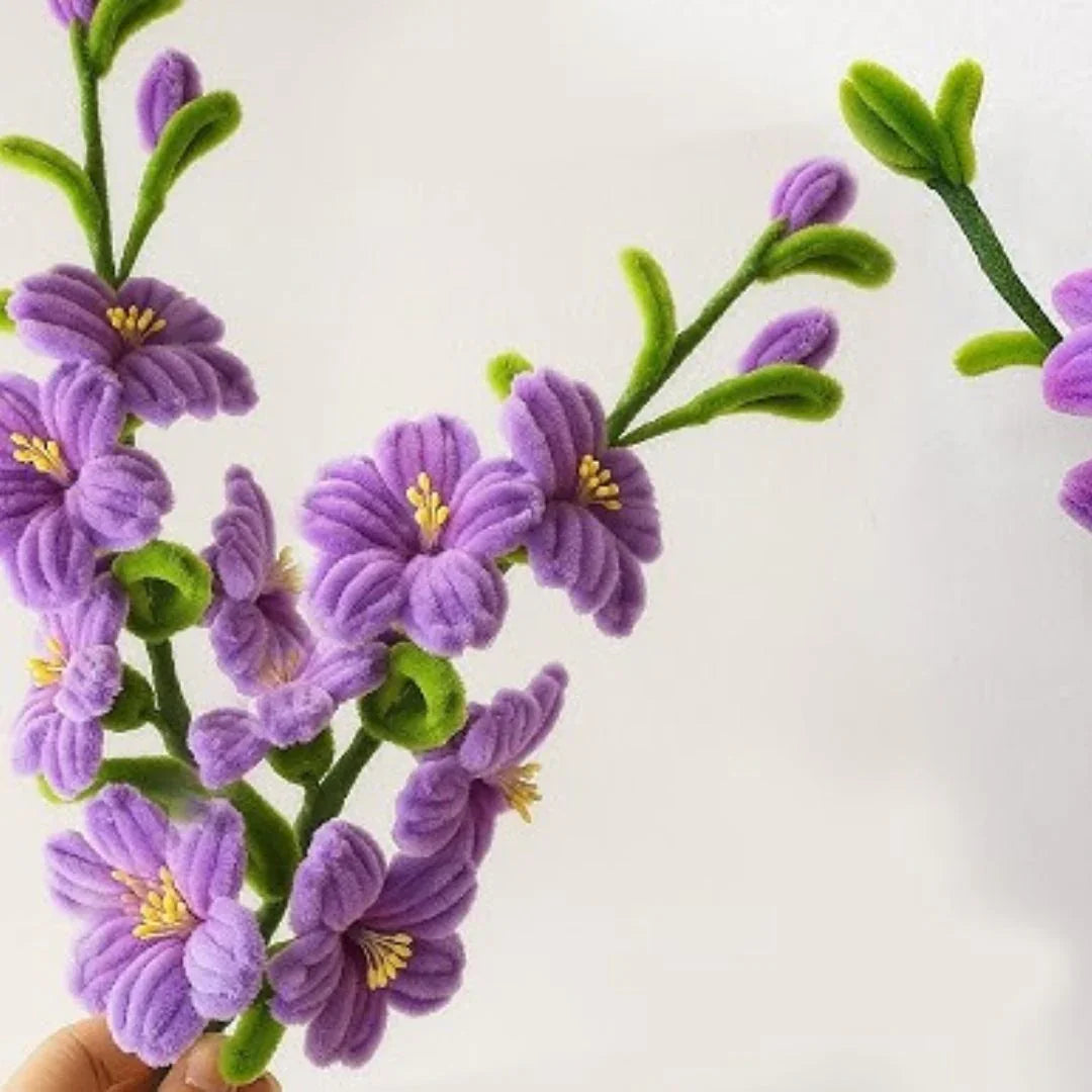 Lilac Plain Pipe Cleaner for Craft and Bouquet l PACK OF 1