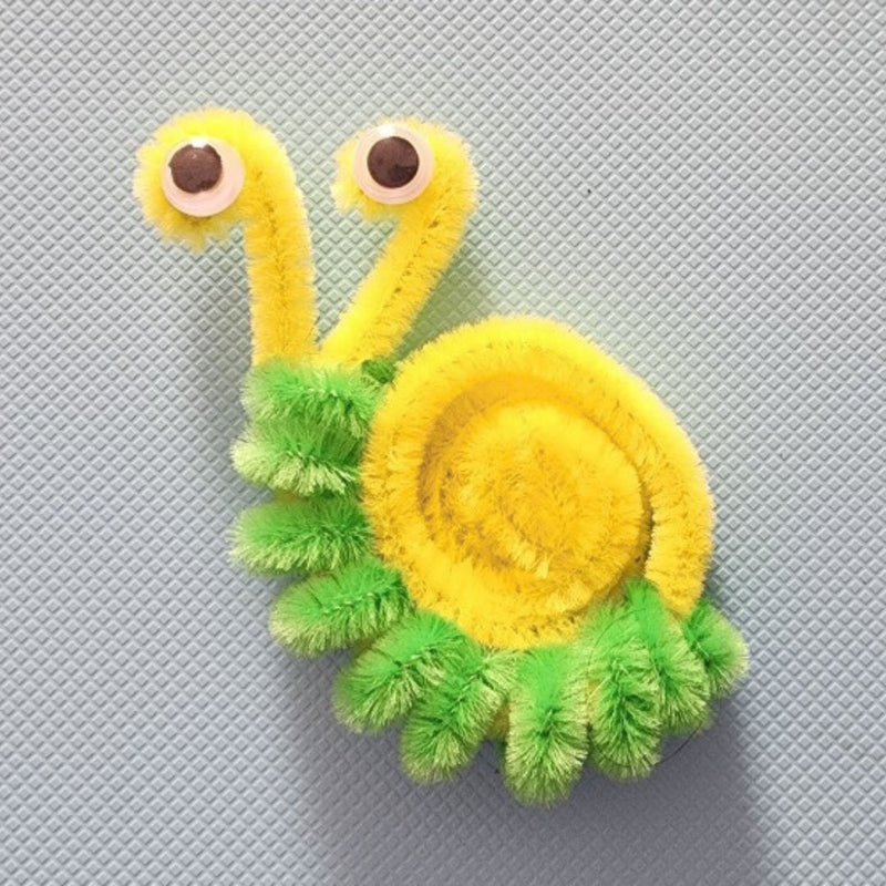 Yellow Plain Pipe Cleaner for Craft and Bouquet l Pack of 100pcs