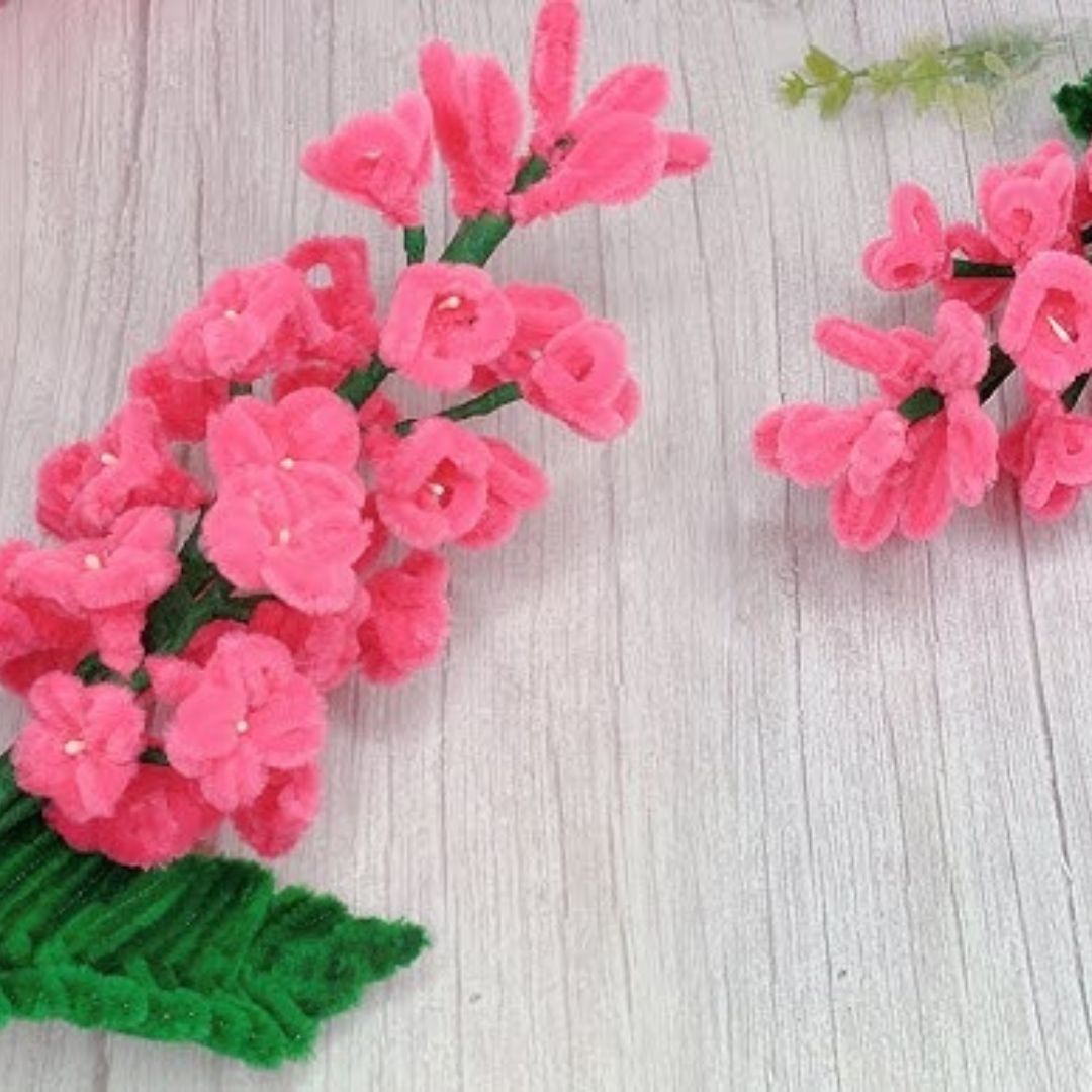 Pipe Cleaner Plain 100Pc Pink (T04)