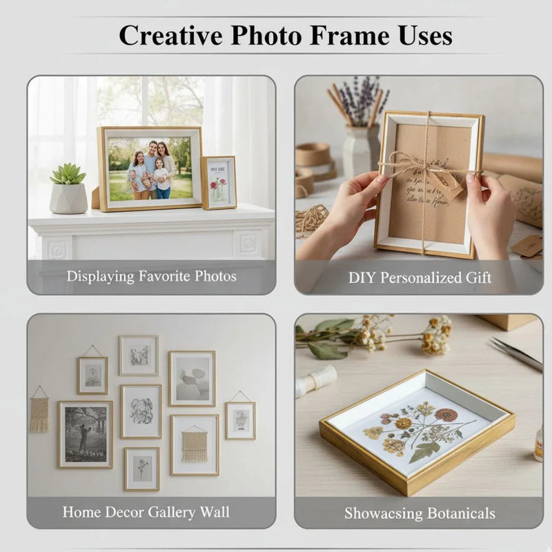 3D Shadow Photo Frame (4 inch X 6 Inch)