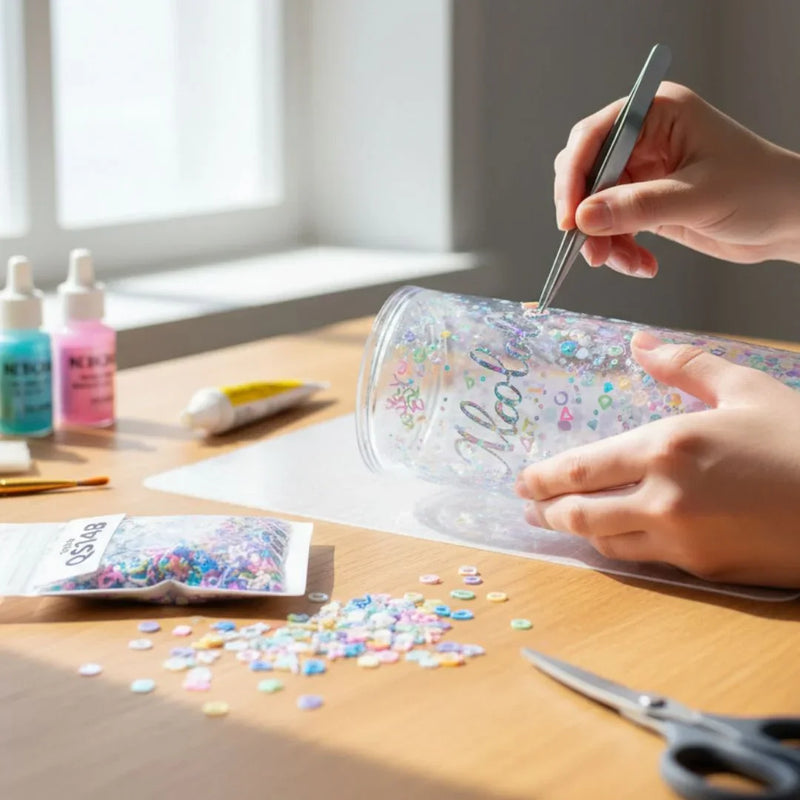 Colorful Capital Alphabet Resin Charms | 5mm 10g Pack