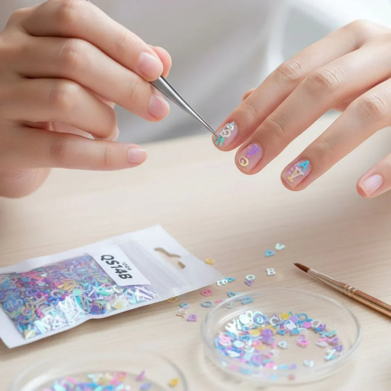 Colorful Capital Alphabet Resin Charms | 5mm 10g Pack