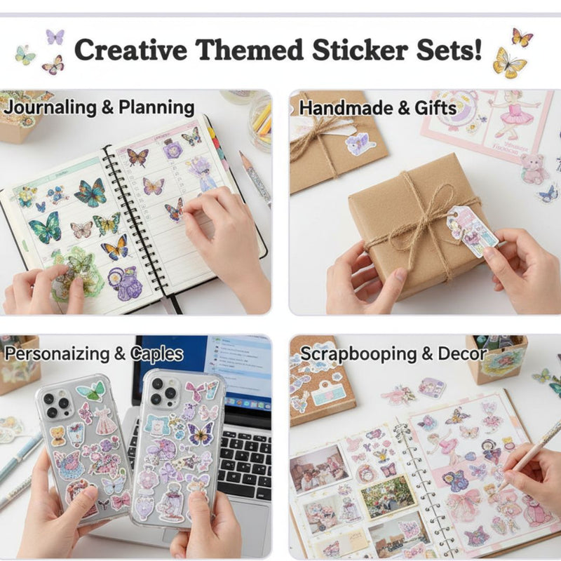(Buy 1 Get 1 Free) DIY Decorate Creation Stickers | 6 Pcs Set