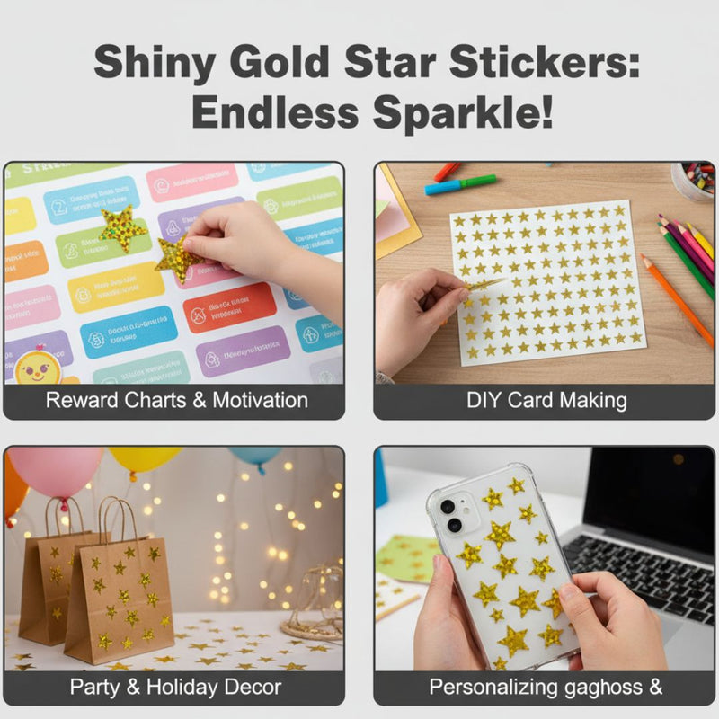 10Star Journaling Stickers | 10-Sheet Pack | 1 Unit