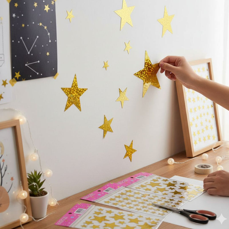 10Star Journaling Stickers | 10-Sheet Pack | 1 Unit