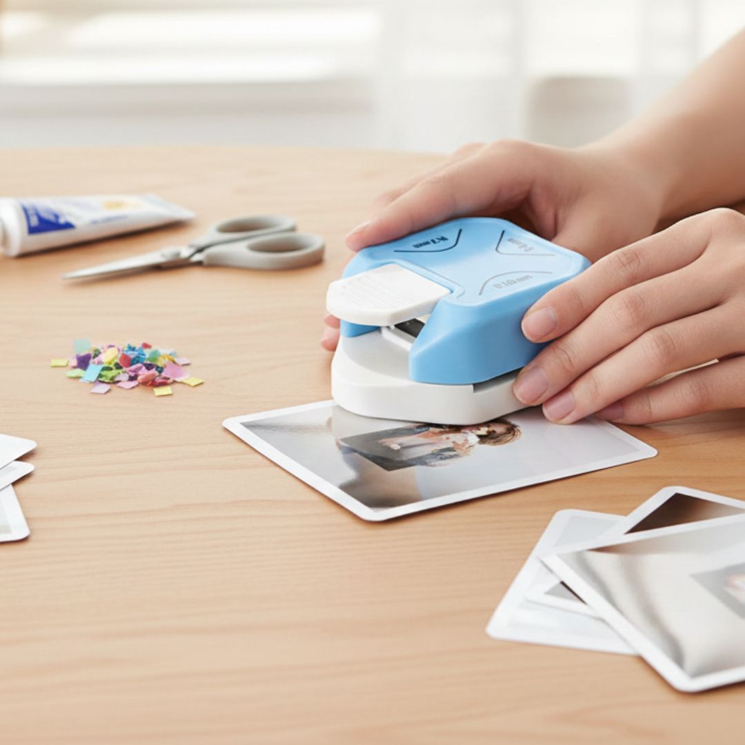 MG Traders 1 Cutter Knife 6630-3 In 1 Corner Punch (6630)