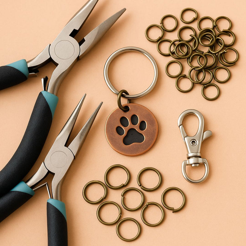 Copper Tone Stainless Steel Jump Rings 10mm | Approx. 20g Pack