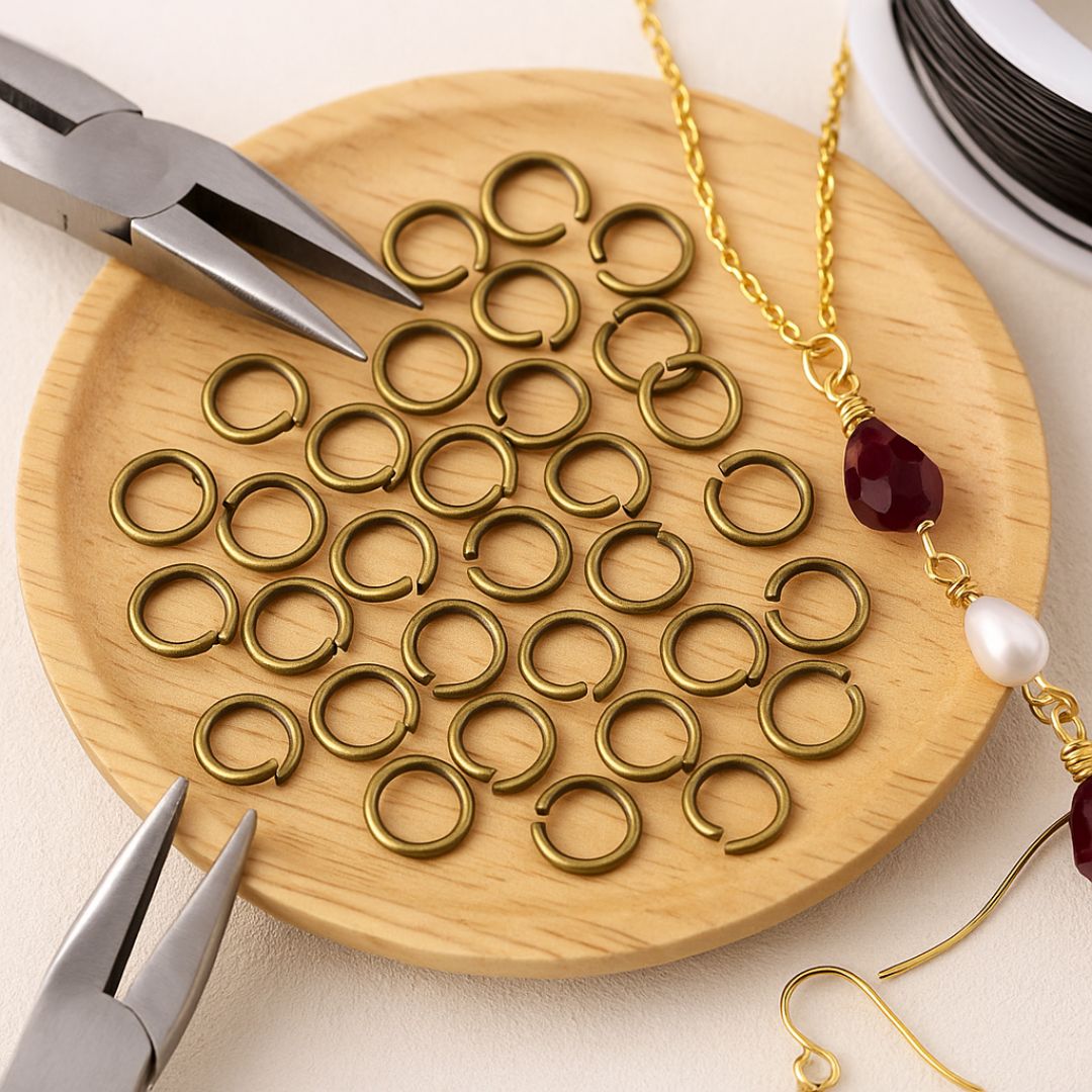 MG Traders 1 Jewellery Ring Ss 20 Gm Copper 10Mm (Rss20C)