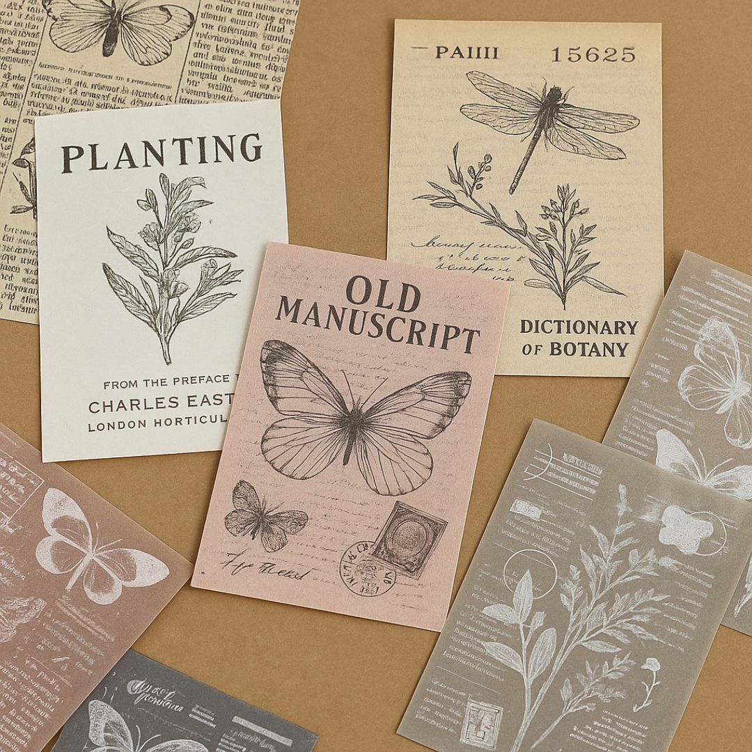 MG Traders Journaling stickers Pdsy003 Fragments Paper