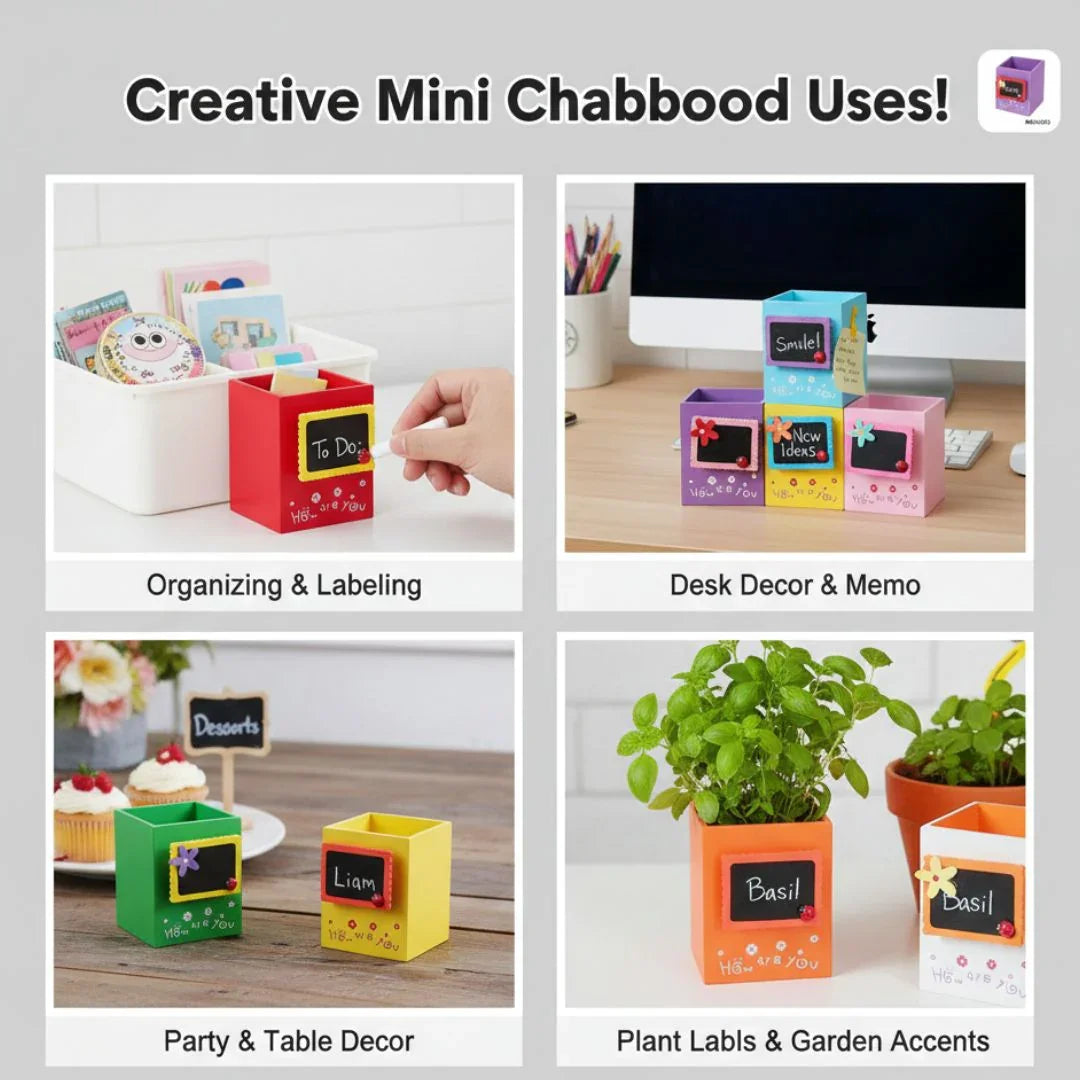Colorful Wooden Clip with Pen Holder(1pcs) pack of 1
