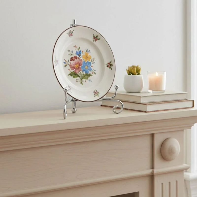 Frame Holder Display Stand Iron Silver 8-Inch | 1 Unit (XCC8S)