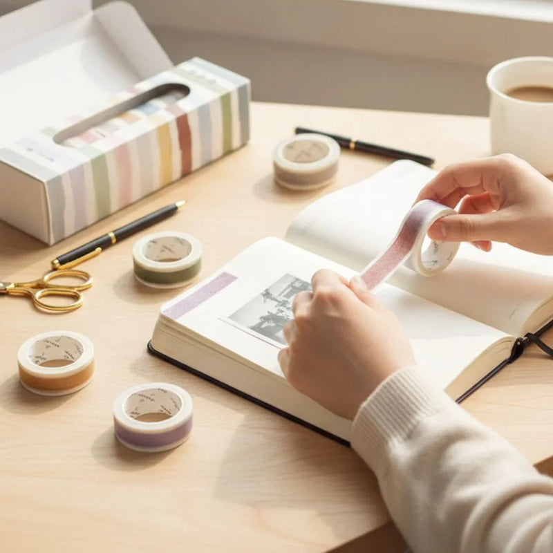 Washi Tapes Vintage Edition | Pack of 10 Tapes