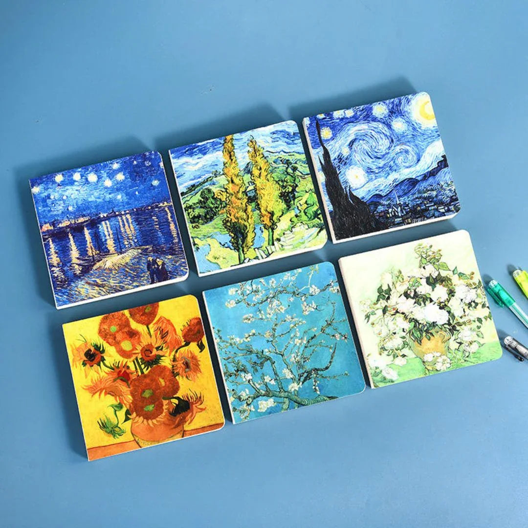 Van Gogh Art Notebook | Aesthetic A5 Diary with Classic Covers