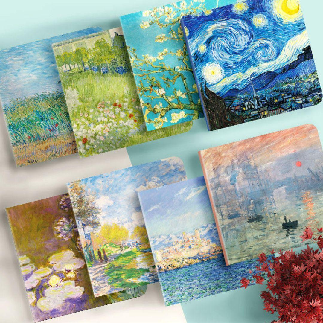 Van Gogh Art Notebook | Aesthetic A5 Diary with Classic Covers