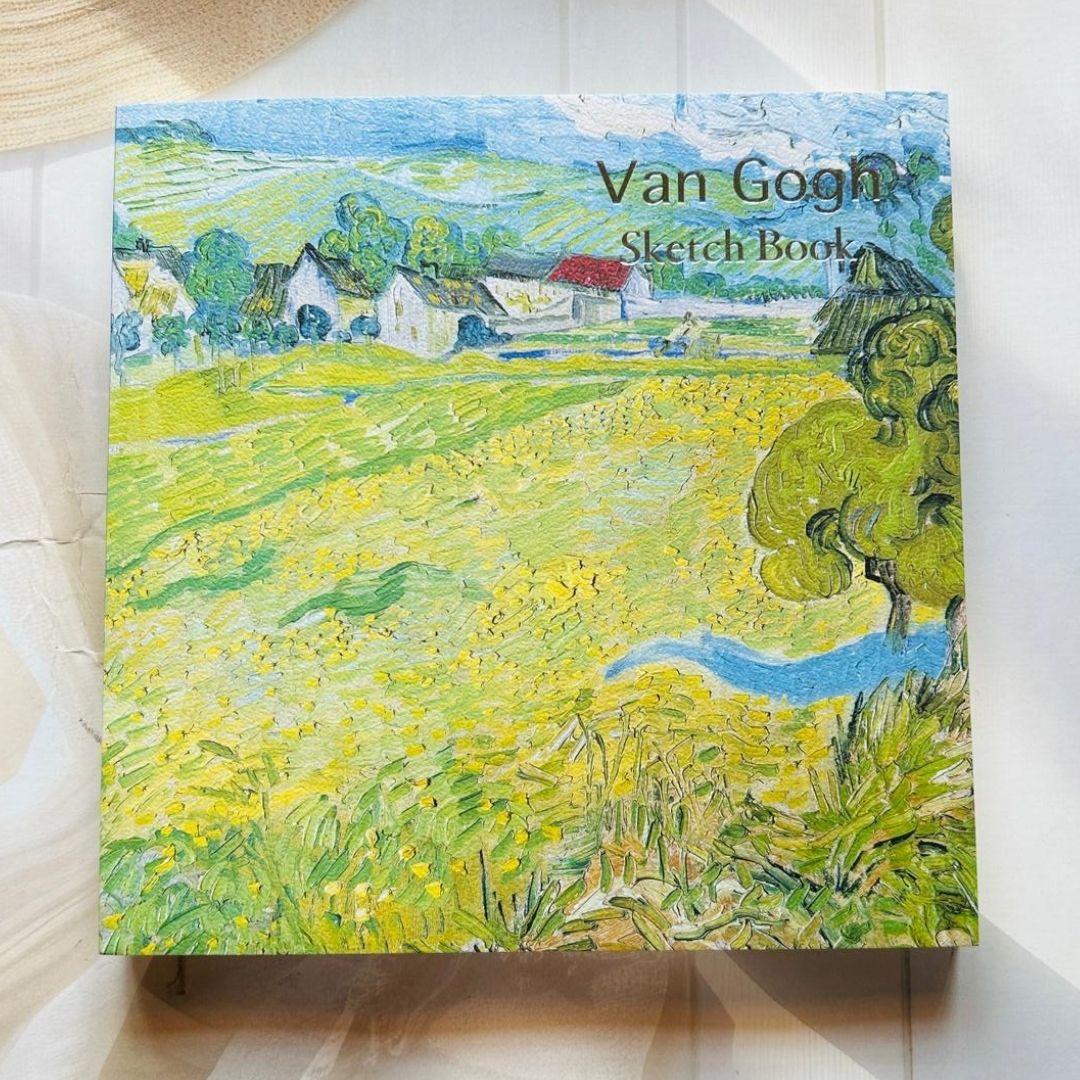 Van Gogh Square Sketchbook l 8.3x 8.3 l Pack of 1