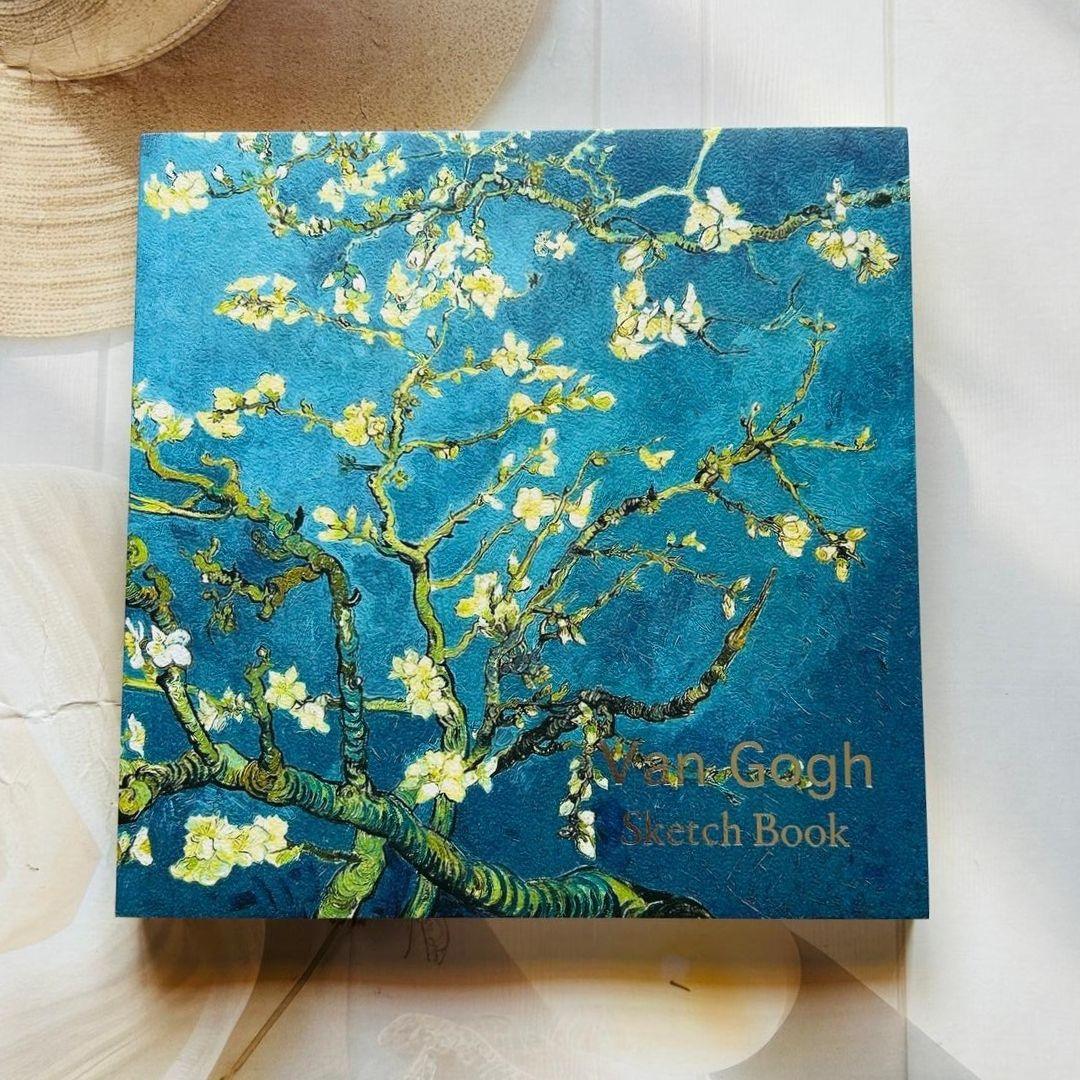 Van Gogh Square Sketchbook l 8.3x 8.3 l Pack of 1