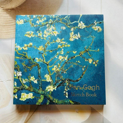 Van Gogh Square Sketchbook l 8.3x 8.3 l Pack of 1