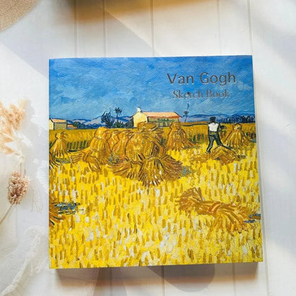 Van Gogh Square Sketchbook l 8.3x 8.3 l Pack of 1